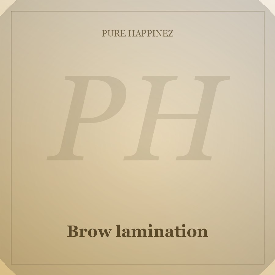 Brow lamination resultaat – schoonheidssalon Rijsenhout